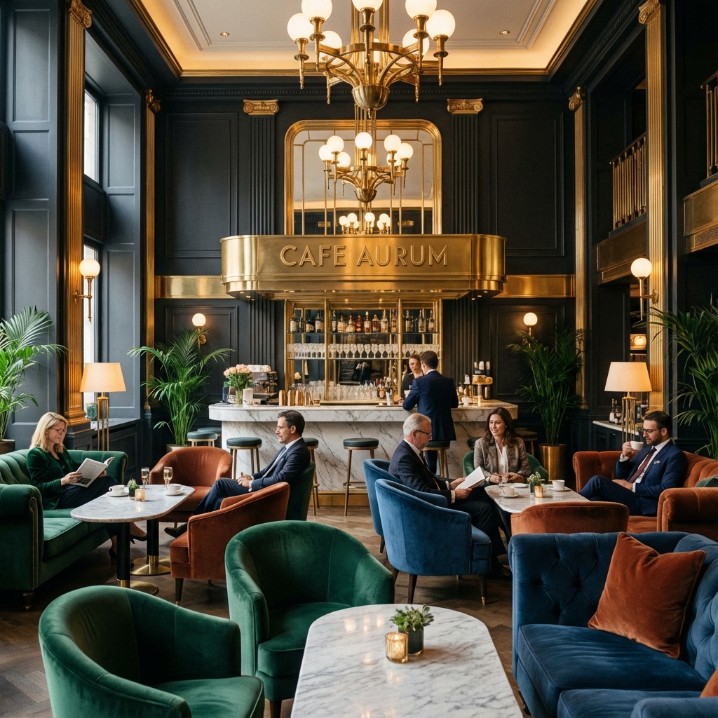 Cafe Aurum Interior
